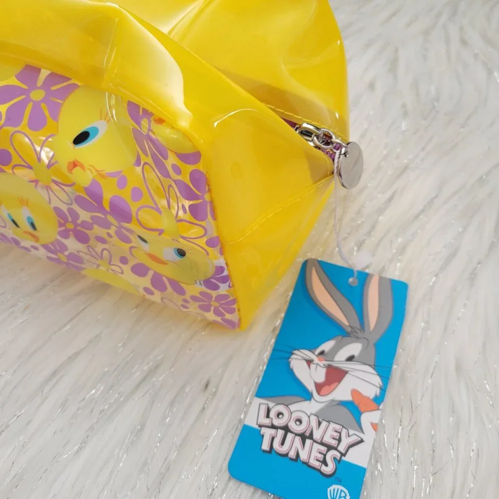 Looney Toons Cosmetic Bag & Keychain Set